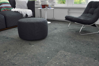 Керамогранит ГР215 Аркаим черный 600х600 матовый