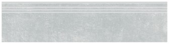 Ступень из керамогранита Cemento светло-серый 1200*300